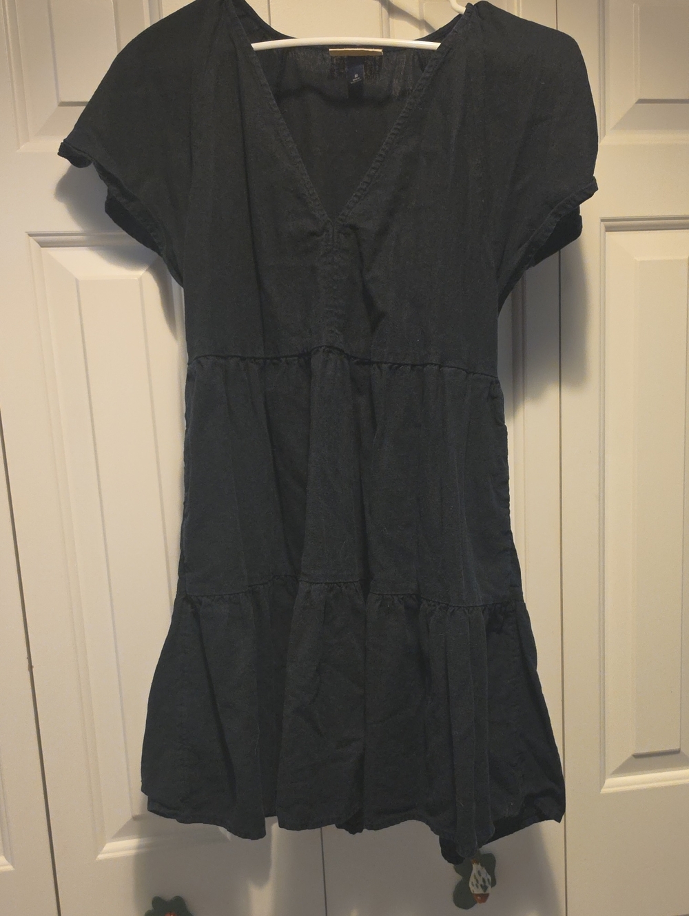 Universal Thread Black Tiered Mini Dress